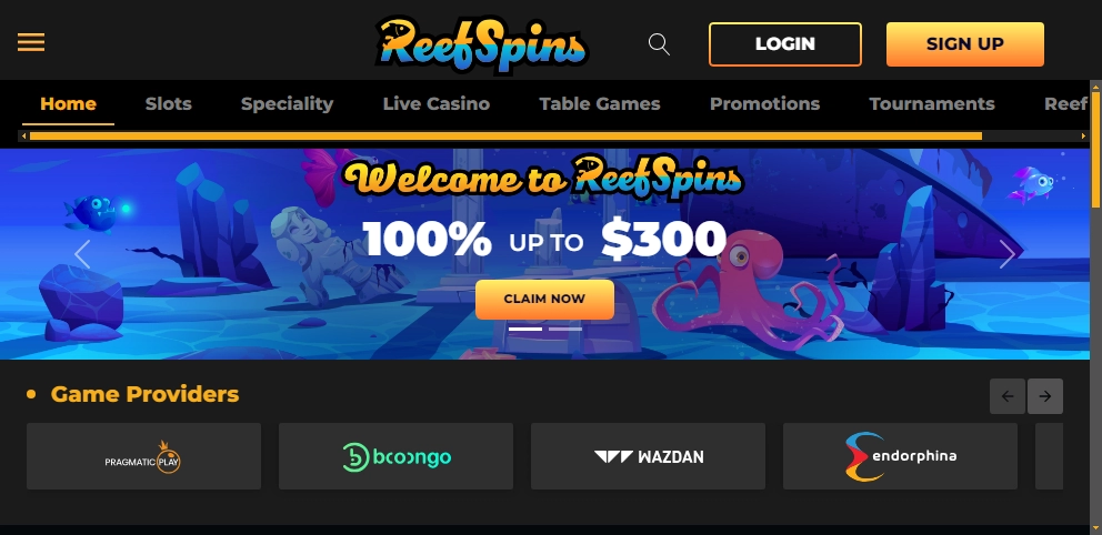 ReefSpins Casino