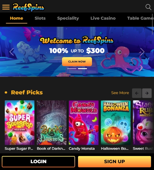 ReefSpins Casino